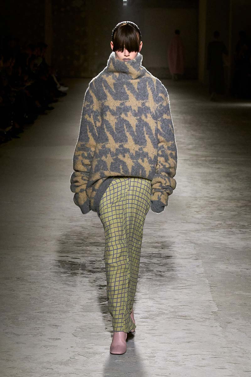 Modecollectie Dries van Noten herfst winter 2024 2025