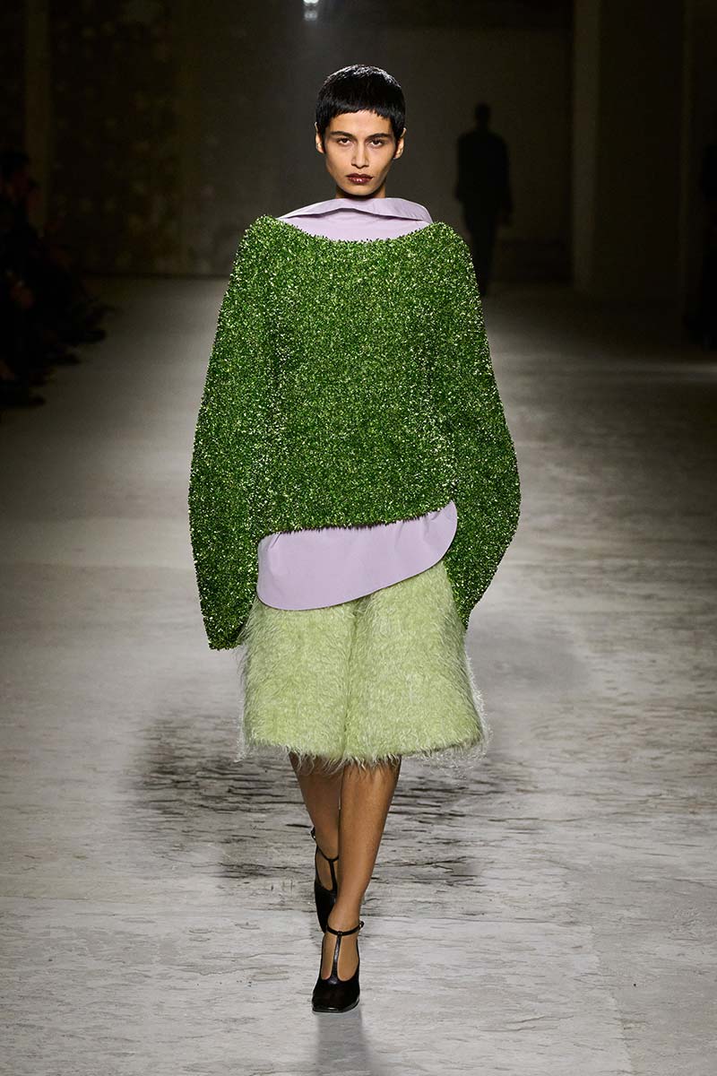 Modecollectie Dries van Noten herfst winter 2024 2025