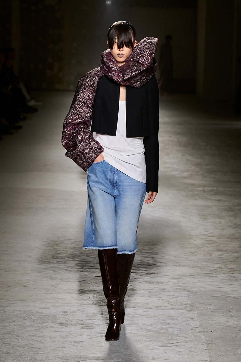 Modecollectie Dries van Noten herfst winter 2024 2025