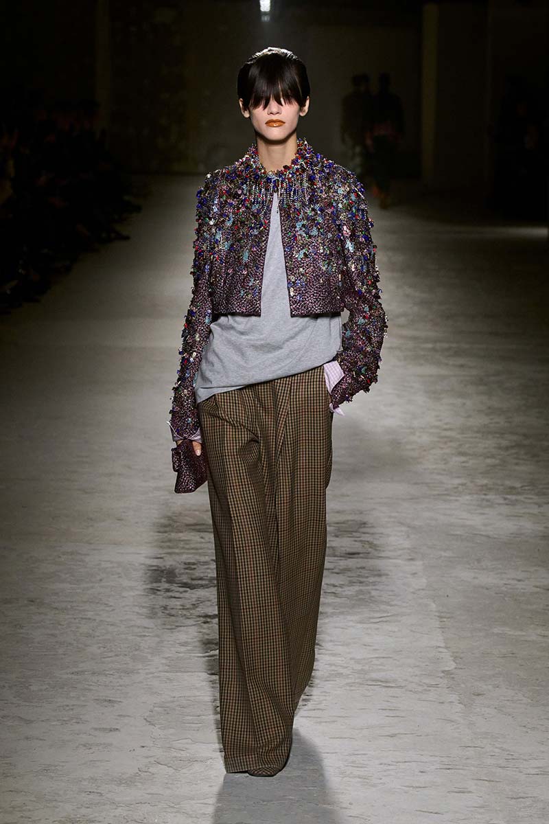 Modecollectie Dries van Noten herfst winter 2024 2025