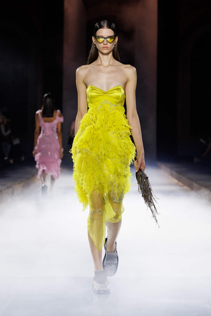 Photo courtesy Alexander McQueen lente zomer 2025